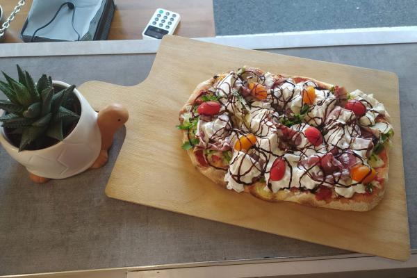 Pinsa Romana Estatina avec Buratta Pizz'n'chill